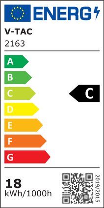 Etichetta Energetica STRISCIA 600 LED BIANCO NATURALE 5 METRI NON IMPERMEABI LED2163 