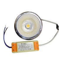 V-TAC VT-1120 LAMPADINA LED AR111 20W 220V BIANCO CALDO 20 GRADI LED1243 1