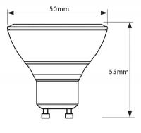 V-TAC VT-1859 LAMPADINA LED GU10 3W BIANCO FREDDO LED1600 2
