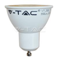 V-TAC VT-2886D LAMPADINA LED GU10 SMD 7W 38 GRADI BIANCO CALDO DIMM LED1666