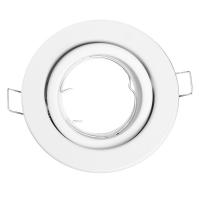 V-TAC VT-7227 PORTALAMPADA SPOT INCASSO BIANCO ORIENTABILE LED3469 1