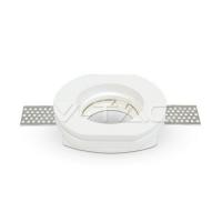 V-TAC VT-764 PORTALAMPADA SPOT INCASSO TONDO IN GESSO LED3650 1