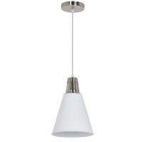 V-TAC VT-7520 PORTALAMPADA E27 PENDENTE CROMO/SABBIATO BIANCO D220 LED3702 1