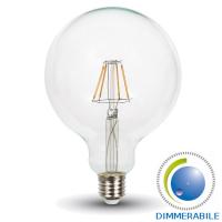 V-TAC VT-1994D GLOBO LED E27 4W FILAMENTO BIANCO CALDO DIMMERABILE LED4399 0