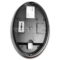 V-TAC VT-8010 PLAFONIERA LED OVALE 12W BIANCO CALDO IP54  LED1350 1