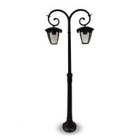 V-TAC VT-738 LAMPADA DA GIARDINO A TERRA 2 ATTACHI E27 CON PALO LED7061 0
