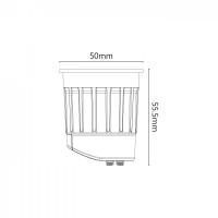 ALCAPOWER AP6810DT LAMPADA DICROICA LED 230V 10W 5CCT DIMMABILE - TERMINALE A VITE ALC929718 1