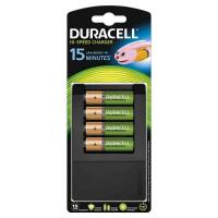 DURACELL CEF15 KIT CARICABATTERIA 15 MIN. CON 4 PILE STILO AA 1300MAH MELDU72 0