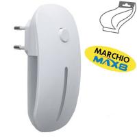 ECOVA  LAMPADA LED 0,5W NOTTURNA 16LM PER PRESA 10A ITALIANA CON INTERRUTTORE ECO83306 0