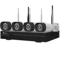 NIVIAN NVW6 KIT VIDEOSORVEGLIANZA WIFI NVR 10 CANALI 4 TELECAMERE 3 MEGAPIXEL VISNV-KIT1030W6-4CAM 0