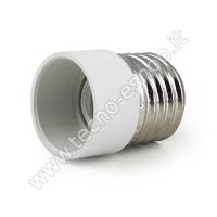 TECNO-ESHOP  ADATTATORE PER LAMPADINE DA E27 A E14 MELPA2714 0