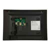 SAFIRE  MONITOR VIDEOCITOFONO TOUCH 7 POLLICI 2 FILI WIFI NERO CITSF-VIDISP01-7W2 1
