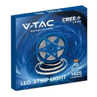 V-TAC VT-2835-192-IP20 STRISCIA 1920 LED 3 IN 1 10MT NON IMPERMEABLIE 24V 14W/MT CHIP LED CREE LED240836 1