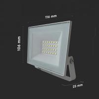 V-TAC VT-44022 FARO LED 20W ULTRASOTTILE BIANCO FREDDO E-SERIES 2 SMD BIANCO LED23985 2