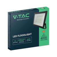 V-TAC VT-44054 FARO LED 50W ULTRASOTTILE BIANCO CALDO E-SERIES 2 SMD NERO LED23995 1