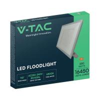 V-TAC VT-44208 FARO LED 200W ULTRASOTTILE BIANCO FREDDO E-SERIES 2 SMD BIANCO LED23978 1