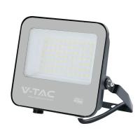 V-TAC VT-4455  FARO LED SLIM NERO 50W BIANCO NATURALE CHIP CREE 135LM/W IP65 LED232166 0