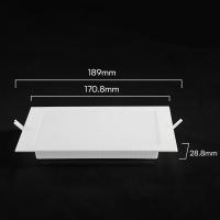 V-TAC VT-61012CCT MINI PANNELLO 12W 3 IN 1 QUADRATO INCASSO CREE CHIP IP20 LED104836 1