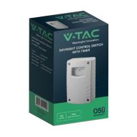 V-TAC VT-81000 SENSORE DI MOVIMENTO A INFRAROSSI DA ESTERNO BIANCO IP65 LED23423 2