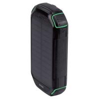 V-TAC VT-33333 POWER BANK WIRELESS E SOLARE 30000MAH NERO LED7836 0