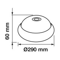 V-TAC VT-13 PLAFONIERA LED 12W NATURALE CON SENSORE IR CHIP SAMSUNG LED808 1