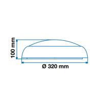 V-TAC VT-15 PLAFONIERA LED TONDA 15W FREDDA IP65 BIANCA CHIP SAMSUNG LED802 1