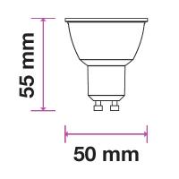 V-TAC VT-1959 LAMPADINA LED GU10 SMD 5W 38 GRADI BIANCO NATURALE  LED1652 1