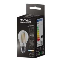 V-TAC VT-1981 LAMPADINA LED E27 A60 FILAMENTO 10W BIANCO NATURALE 300 GRADI LED214411 2