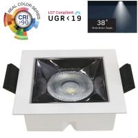 V-TAC VT-2-04-1 FARETTO INCASSO 4W BIANCO NATURALE QUADRATO 38 GRADI CHIP SAMSUNG LED986 0