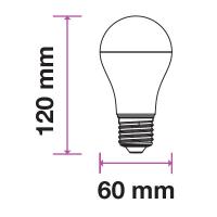 V-TAC VT-2112 LAMPADINA LED E27 A60 11W BIANCO NATURALE LED7349 1
