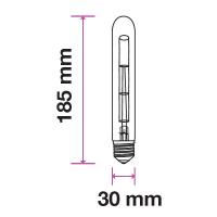 V-TAC VT-2162 LAMPADINA LED E27 2W AMBRA T30 CON INCISIONI LASER LED217473 1