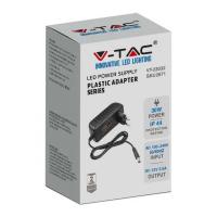 V-TAC VT-23032 ALIMENTATORE IN PLASTICA 12VDC 2,5A 30W LED2671 1