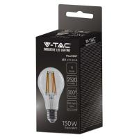 V-TAC VT-2328 LAMPADINA LED E27 BULBO A67 18W FILAMENTO CALDA LED212802 1