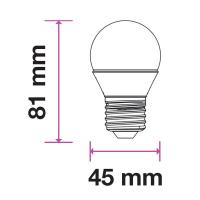 V-TAC VT-290 LAMPADINA LED E27 7W BIANCO FREDDO CHIP SAMSUNG LED868 1