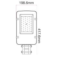 V-TAC VT-30ST PROIETTORE LED STRADALE 30W BIANCO FREDDO CHIP SAMSUNG LED526 2