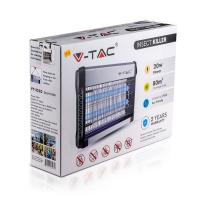 V-TAC VT-3220 ZANZARIERA ELETTRICA INSECT KILLER LAMPADA UV 20W LED11180 1