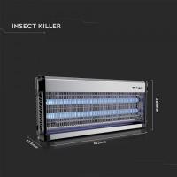 V-TAC VT-3240 ZANZARIERA ELETTRICA INSECT KILLER LAMPADA UV 40W LED11182 2
