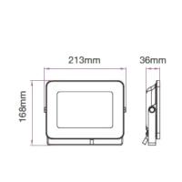 V-TAC VT-4631 FARO LED 30W BIANCO FREDDO NERO LED5883 1