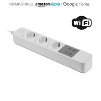 V-TAC VT-5006 INTERRUTTORE MULTIPRESA WIFI COMPATIBILE ALEXA E GOOGLE HOME LED8420 0