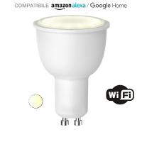 V-TAC VT-5015 LAMPADINA LED GU10 4,5W  MULTI BIANCO WIFI SMART HOME LED8436 0