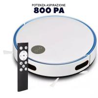 V-TAC VT-5522 ASPIRAPOLVERE CON TELECOMANDO 800PA BIANCO LED8660 0