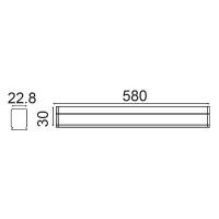 V-TAC VT-65 PLAFONIERA LED T5 7W BIANCO FREDDO 60CM CHIP SAMSUNG LED694 1