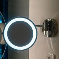 V-TAC VT-7571 LAMPADA DA PARETE CON SPECCHIO LED 3W FREDDA A BATTERIE. LED6628 3