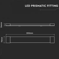V-TAC VT-8-10 PLAFONIERA LED SLIM 10W BIANCO NATURALE 30CM CHIP SAMSUNG LED20345 2