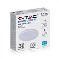 V-TAC VT-8033 PLAFONIERA LED TONDA 15W LUCE BIANCO NATURALE IP44 SAMSUNG LED55669 1