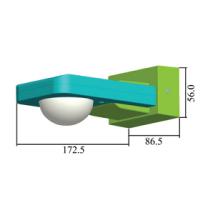 V-TAC VT-8083 SENSORE MOVIMENTO E CREPUSCOLARE 20MT PARETE IP65 NERO LED15011 1