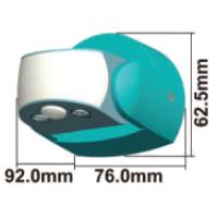 V-TAC VT-8093 SENSORE MOVIMENTO E CREPUSCOLARE 12MT IP65 NERO LED6610 2