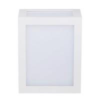 V-TAC VT-822 LAMPADA LED BIANCA 12W QUADRATA BIANCO NATURALE IP65 LED8335 0