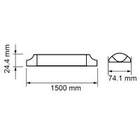 V-TAC VT-8338 PLAFONIERA LED SLIM 38W BIANCO NATURALE 150CM ALTA RESA 5900LM LED20366 1
