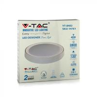 V-TAC VT-8402 PLAFONIERA LED TONDA 40W 3 IN 1 DIMMERABILE LED14761 2